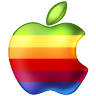 Apple Rainbow Icon 96x96 png